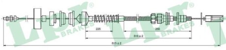 Трос зчеплення lpr c0175C