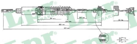 Трос зчеплення lpr c0241C