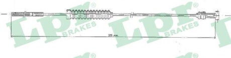 Трос ручного тормоза lpr c0850B