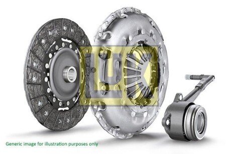 Комплект зчеплення Ford Focus I 1.4/1.6/1.8 16V BiFuel 98-04, 55/74/85kw luK 622 2414 34