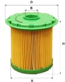 Фильтр топливный m-FILTER de3105