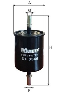 Фільтр паливний m-FILTER df3540