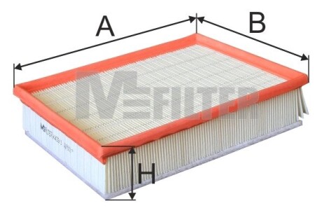 Фильтр воздушный (с паралоном) m-FILTER k4331