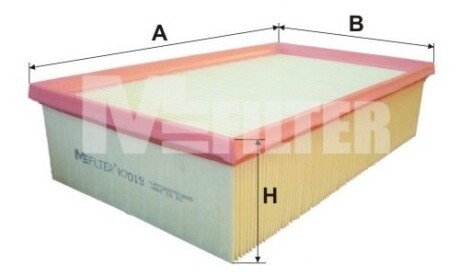 Фільтр повітряний m-FILTER k7019