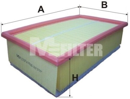 Фільтр повітряний m-FILTER k7026