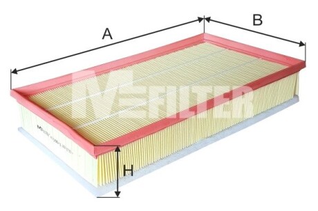 Фільтр повітряний m-FILTER k70961