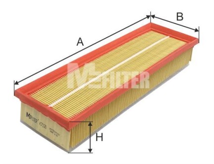 Фільтр повітряний m-FILTER k7131