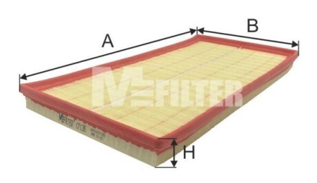 Фильтр воздушный m-FILTER k7135