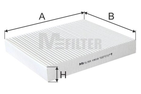 Фільтр салону m-FILTER k9018