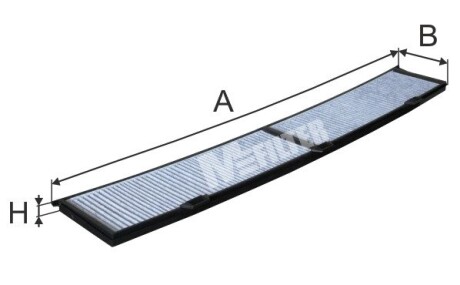 Фільтр салона m-FILTER k9033C