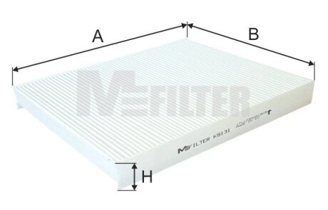 Фильтр салона m-FILTER k9131