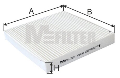 Фільтр салона m-FILTER k9137