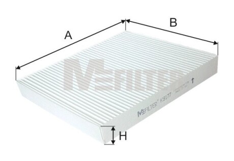 Фільтр салону m-FILTER k9177