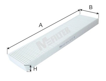 Фільтр салону m-FILTER k9179