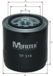 Оливний фільтр m-FILTER tf316