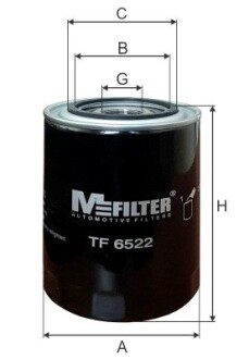 Масляный фильтр m-FILTER tf6522