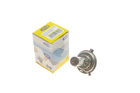 Автолампа H4 P43t 55 W 60 W прозрачная magneti marelli 002555100000