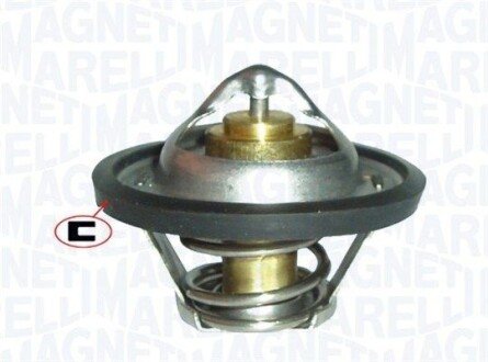 Термостат Opel Ascona C/Astra F/G/Combo/Kadett E 1.0-1.6 81- (92°C) (TE0086) magneti marelli 352317100860