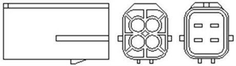 NISSAN лямбда-зонд Qashqai 07-, Tiida, Note magneti marelli 466016355055