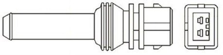 Лямбда-зонд (3 конт.) AUDI 80/100/A6 1,8-2,3 VW Golf II, Passat 1,8-2,2 magneti marelli 466016355078