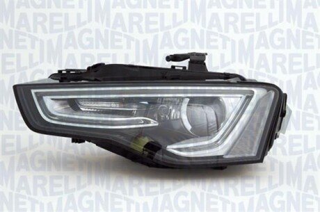 Фара ліва AUDI A5 D3S H7 PWY24W LED TRANSPARENT LENS BLACK FRAME AFS BEZ XENON ECU magneti marelli 711307023920 (фото 1)