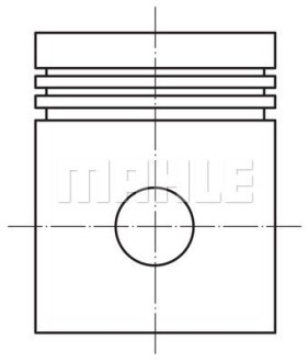 Поршень mahle / knecht 0121202 (фото 1)