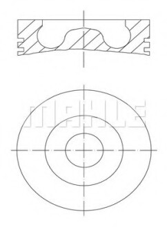 Поршень mahle / knecht 039 PI 00113 000