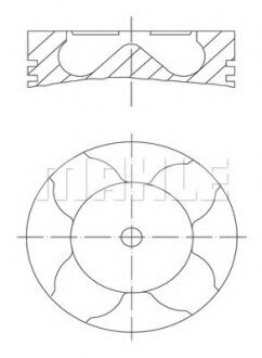 Поршень mahle / knecht 081 PI 00103 001