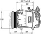 Компрессор кондиционера mahle / knecht acp54000p (фото 2)