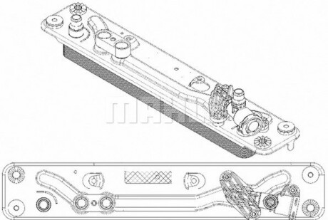 MAHLE mahle / knecht clc 182 000p