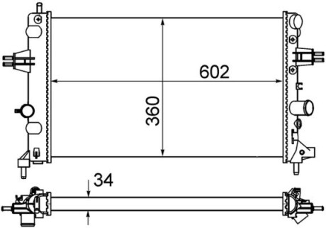 MAHLE mahle / knecht cr 574 000s