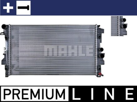 Радіатор охолодження mahle / knecht cr 608 000p