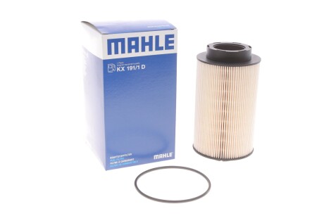 Фільтр палива mahle / knecht kx 191/1d