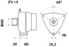 Генератор mahle / knecht mg792 (фото 2)