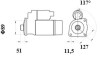 Стартер mahle / knecht ms775 (фото 2)