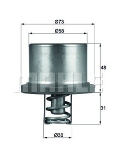 Термостат MAHLE mahle / knecht thd 2 89