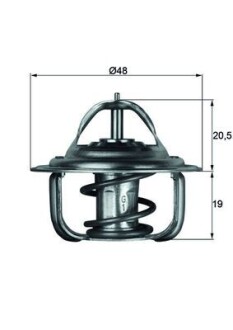 Термостат mahle / knecht tx 1 83 d