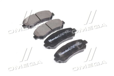 Колодки гальмівні дискові NISSAN QASHQAI, TEANA, X-TRAIL передн. mando mbf015236