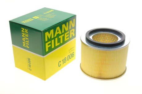 Фільтр повітряний Nissan Patrol GR 2.8TD/3.0Di 97-/Pick Up/Navara 3.2D 98-05 -FILTER mann c 18 006