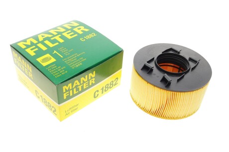 Фільтр повітряний BMW 3 (E46) 1.6-1.8ti/1.9-2.0i/Ci N40/N42/N45/N46 01-07 -FILTER mann c 1882