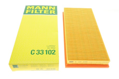 Фільтр повітряний двигуна mann c 33 102