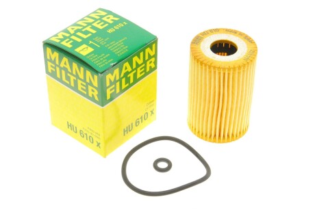 Фільтр масляний MB (W168) (бензин) -FILTER mann hu 610 x