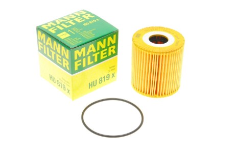 Фільтр масляний Volvo XC90 2.5T -FILTER mann hu 819 x