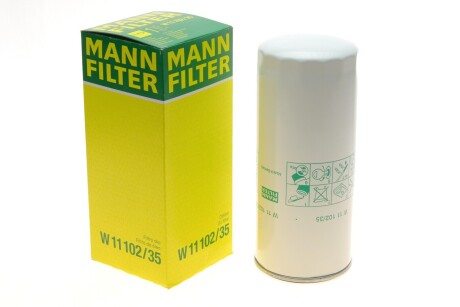 Фільтр масляний mann w 11 102/35