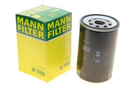 Фильтр масляный -FILTER mann w 1160