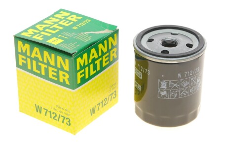 Фильтр масляный -FILTER mann w 712/73