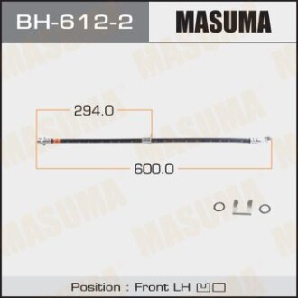 Шланг гальмівний masuma bh6122