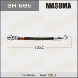 Шланг тормозной (BH-665) masuma bh665