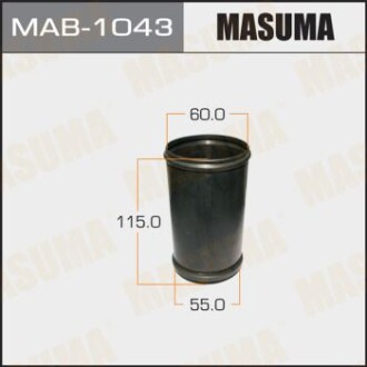 Пильовик амортизатора переднього Mitsubishi Lancer (03-11), Outlander (03-09) (MAB-1043) masuma mab1043