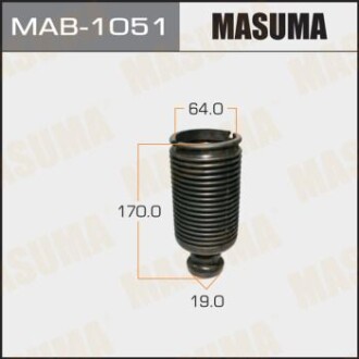 Пыльник амортизатора переднего Toyota Corolla (-02) (MAB-1051) masuma mab1051 (фото 1)